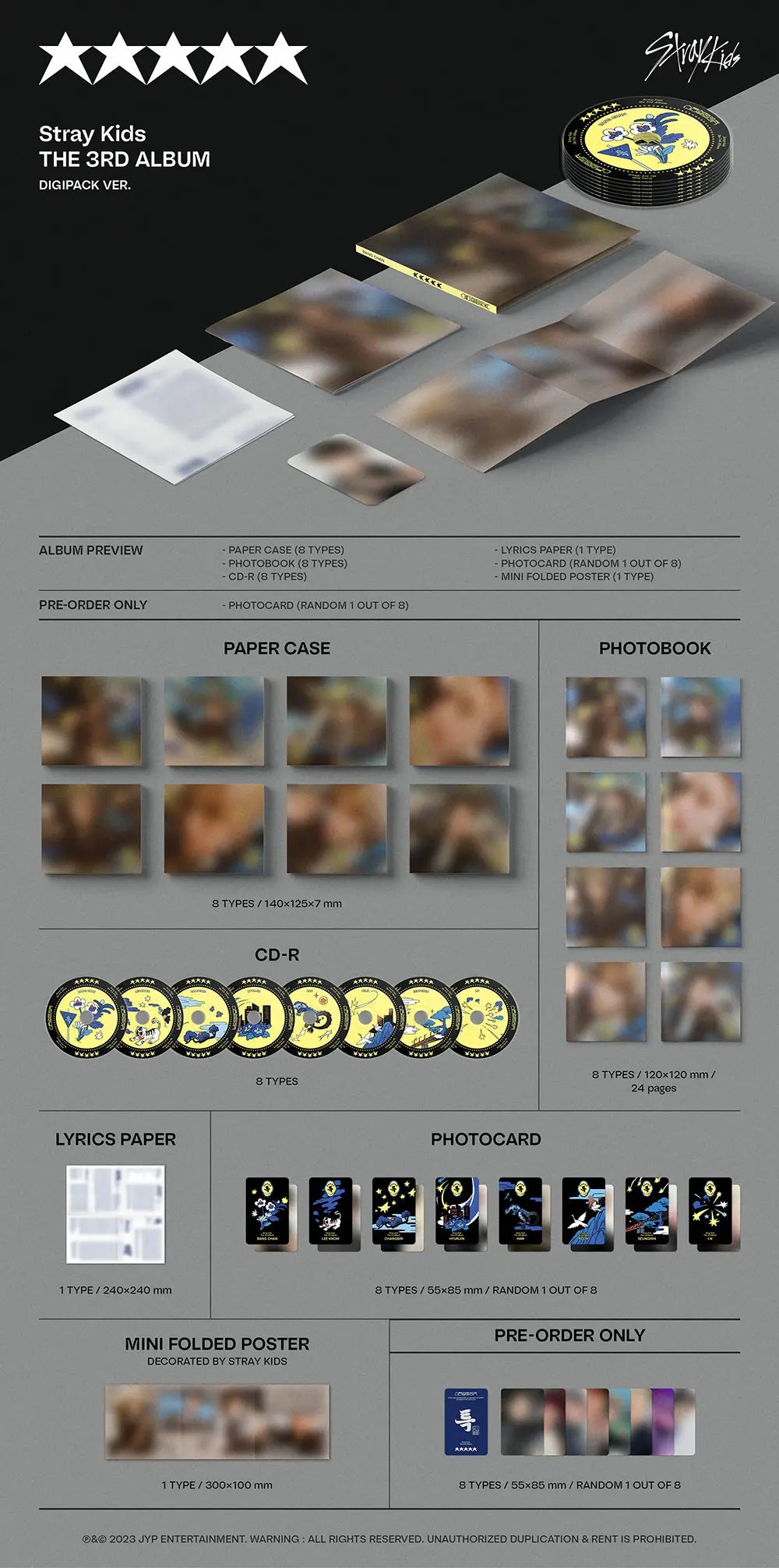 5-STAR ★★★★★ by Stray Kids - Digipack Version