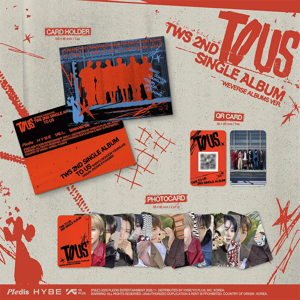 To Us by TWS - Weverse Album Version