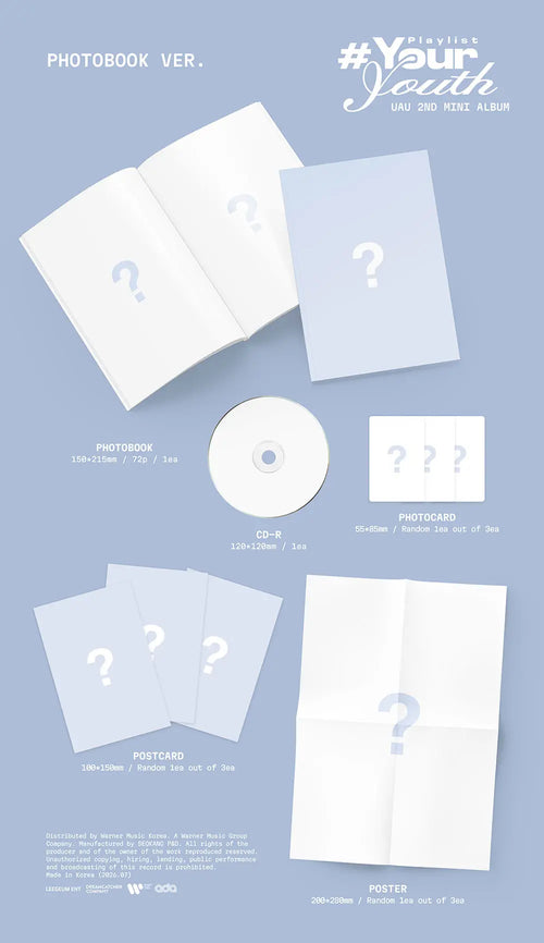 Playlist #Your Youth by UAU - Photobook Version