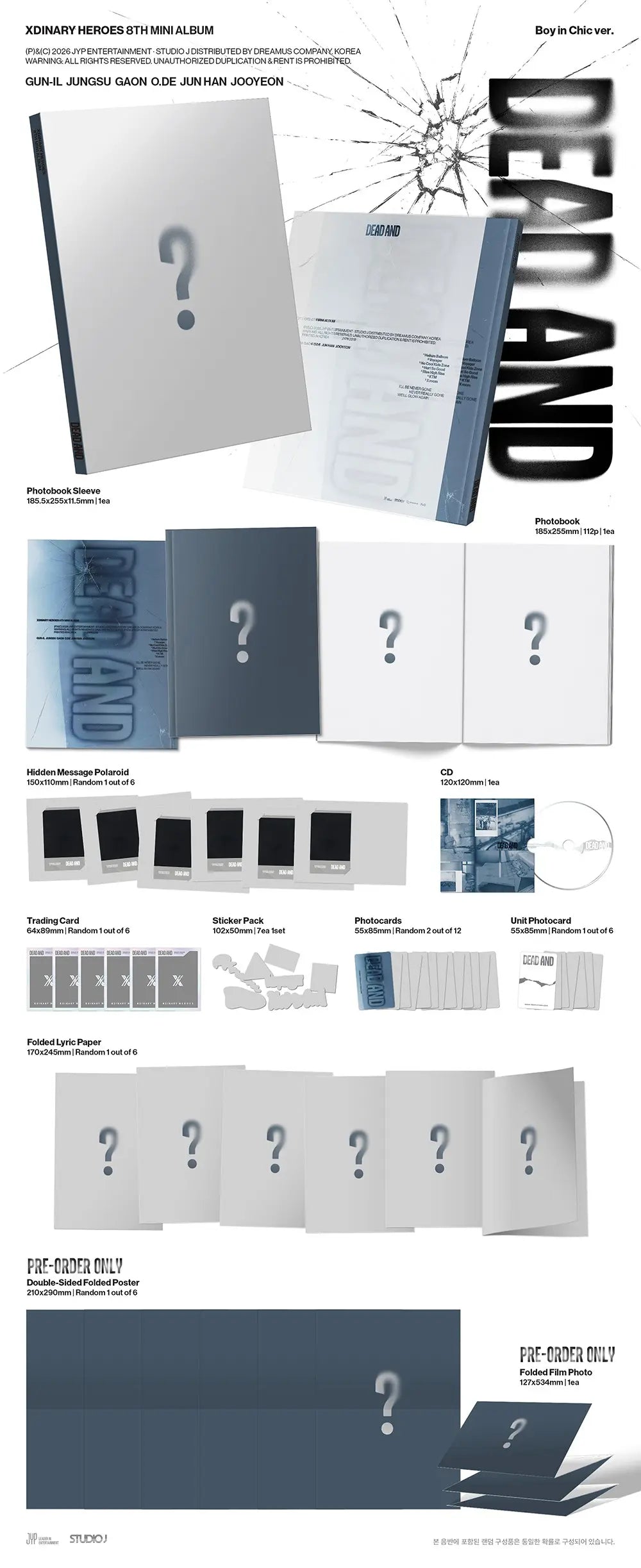 Dead And by Xdinary Heroes