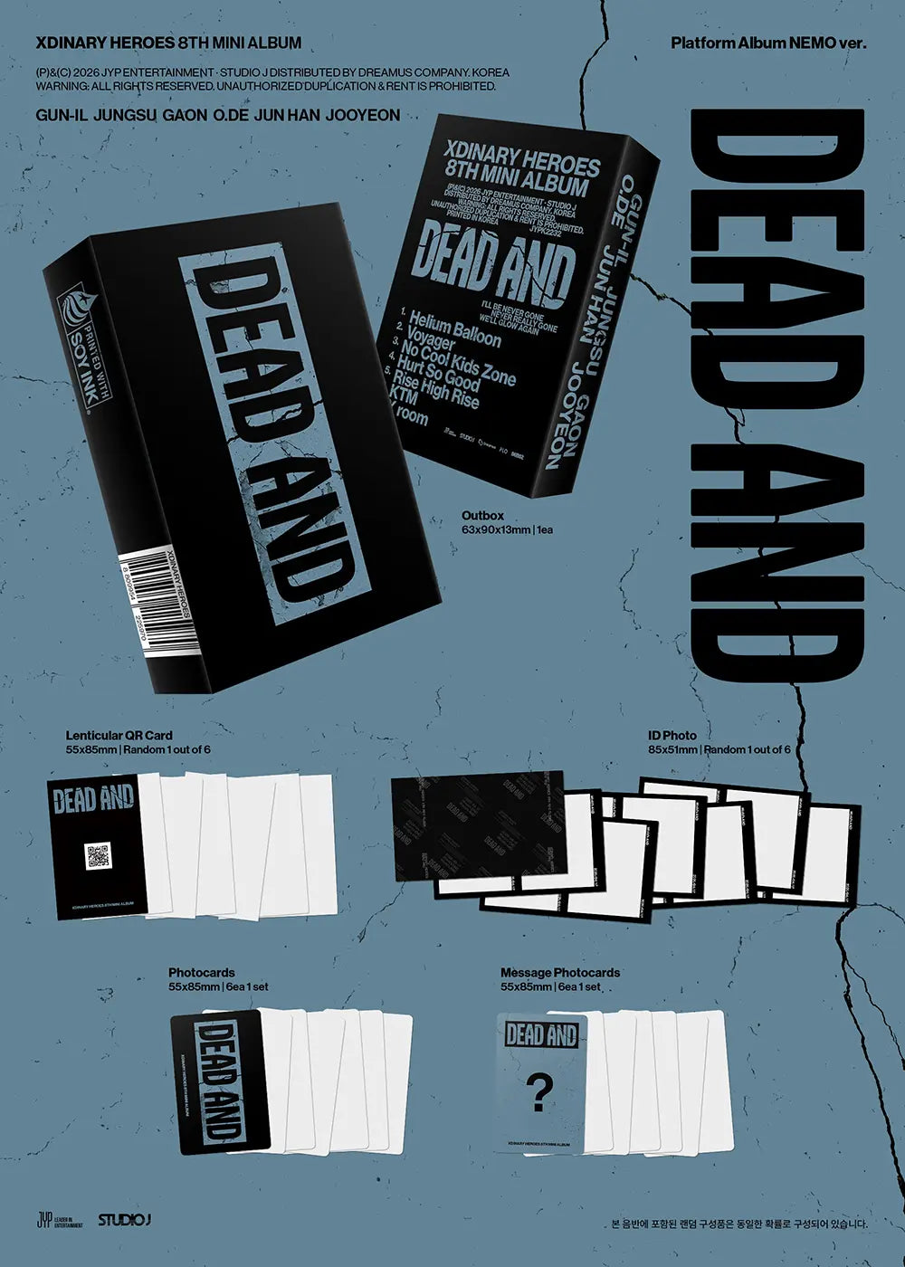 Dead And by Xdinary Heroes - Platform Album Nemo Version