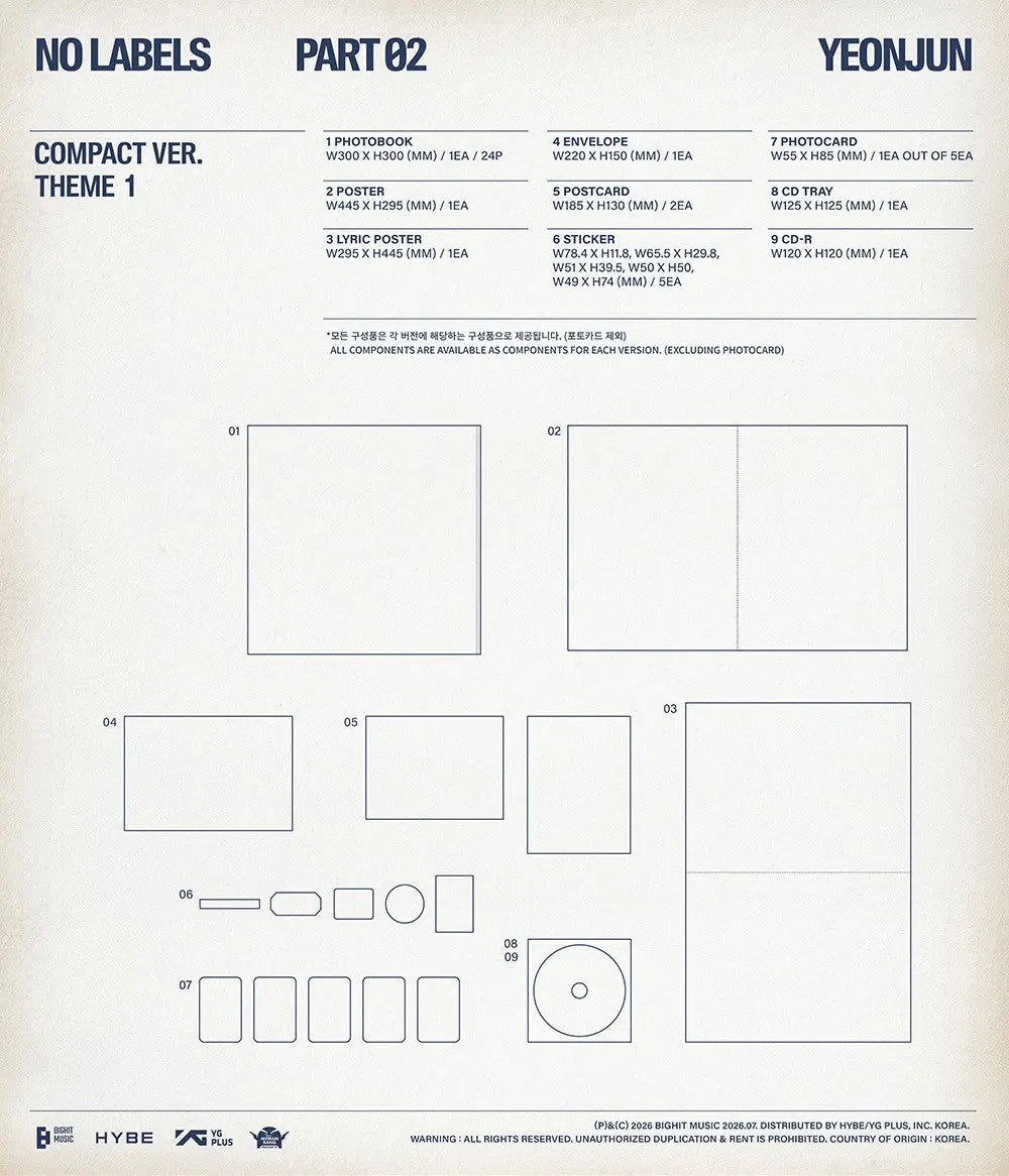 No Labels: Part 02 by Yeonjun (TXT) - Compact Version
