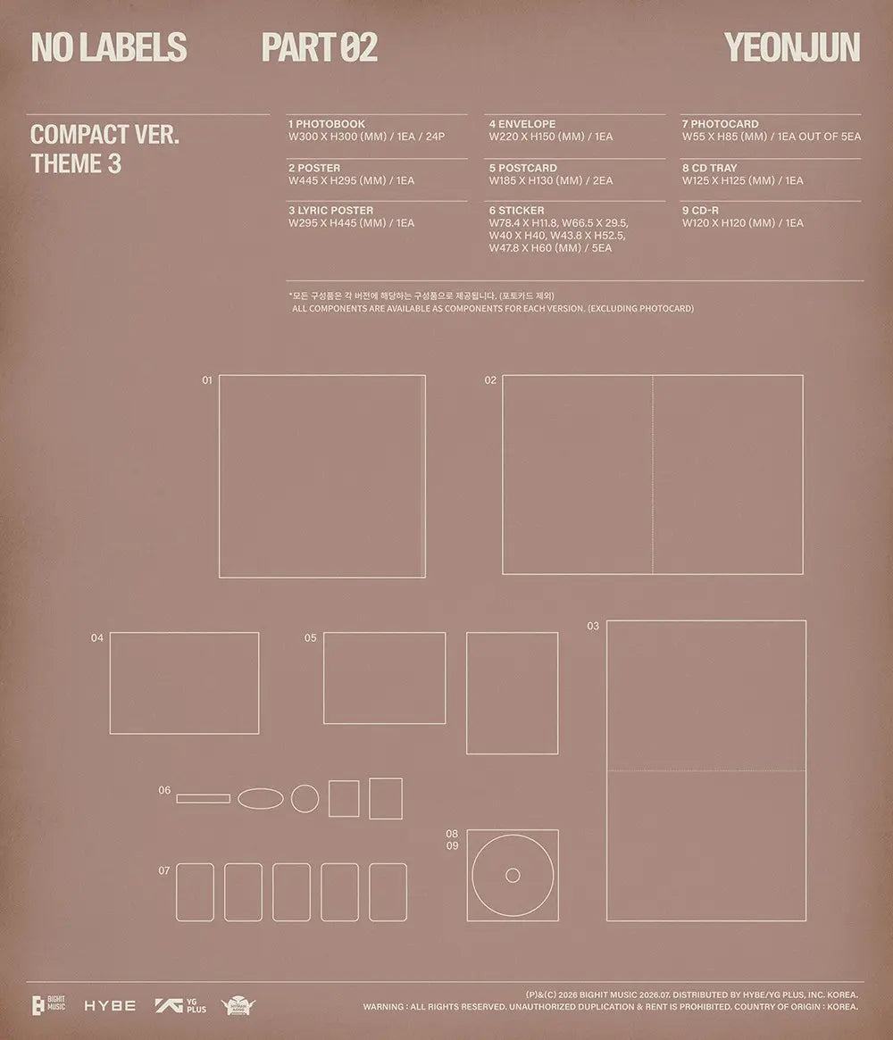 No Labels: Part 02 by Yeonjun (TXT) - Compact Version