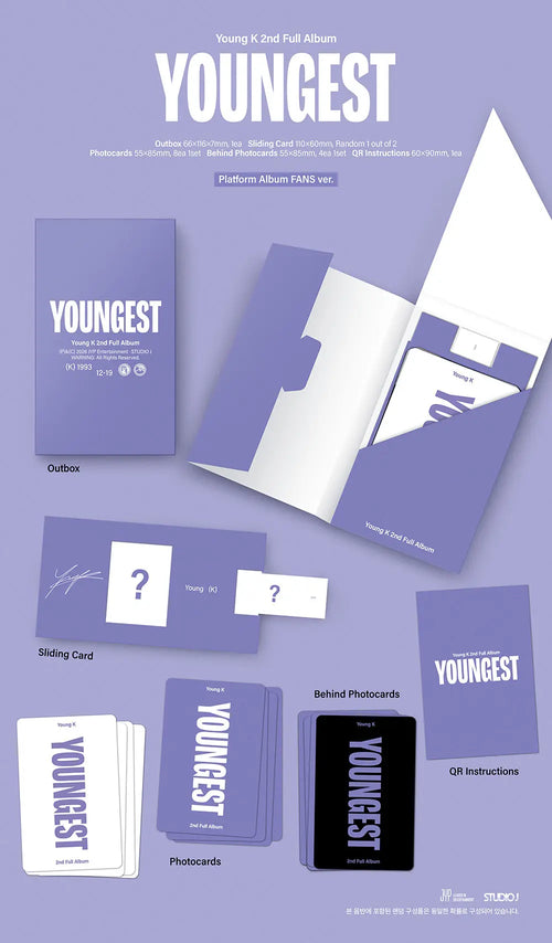 Youngest by Young K - Platform Album FANS Version