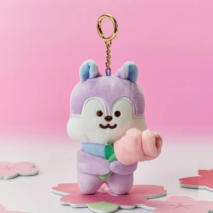 BT21 Spring Days Mini Doll Plush Keyring - MANG