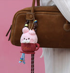 BT21 X Monopoly Collab MD - Minini Plush Keyring - Latte Version