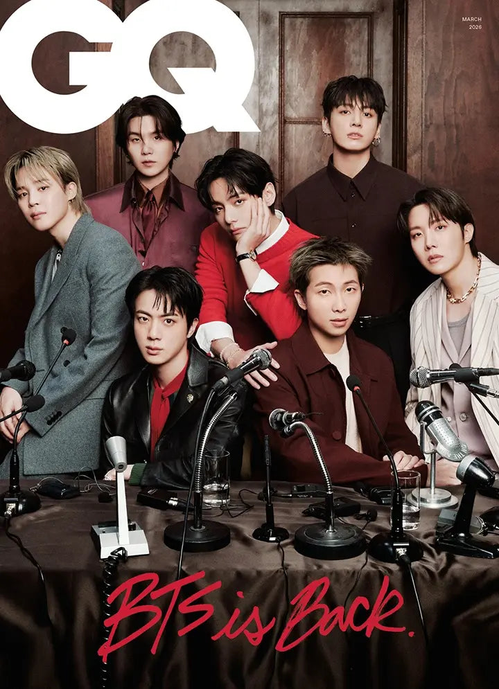 BTS GQ Korea March 2026 Group Magazine Cover