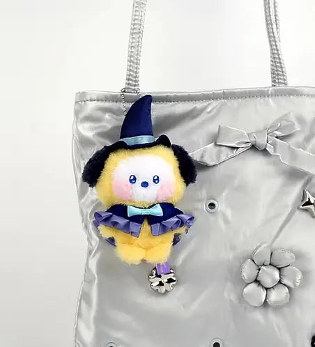 BT21 X Monopoly Collaboration minini Magical Plush Keyring - Chimmy