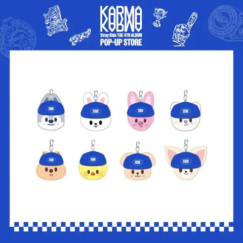 Stray Kids Karma Pop-up Store Official MD SKZOO Ceremony Ballcap Plush