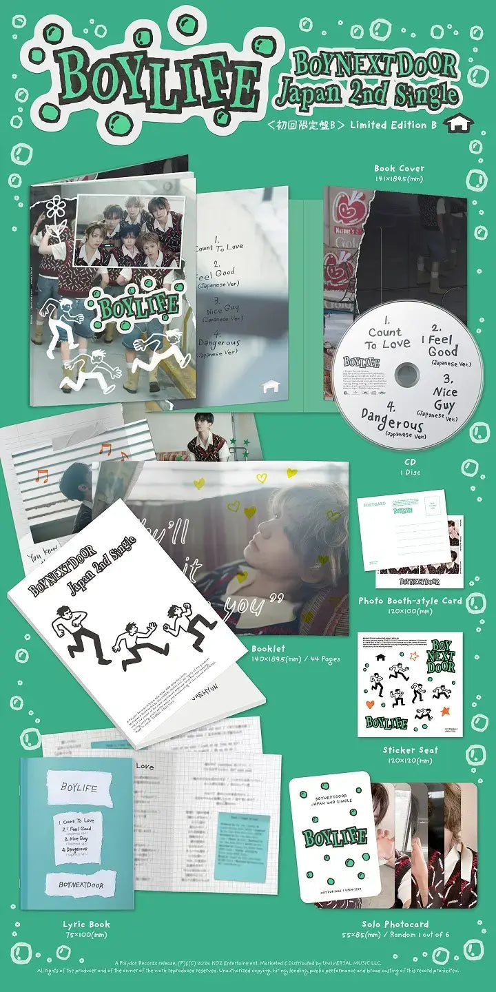 BOYLIFE by BOYNEXTDOOR - Limited Edition B