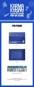 Stray Kids Karma Pop-up Store Official MD PVC Pouch