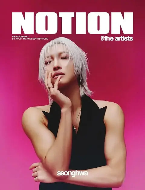 Seonghwa (Ateez) Notion May 2025 Magazine Cover