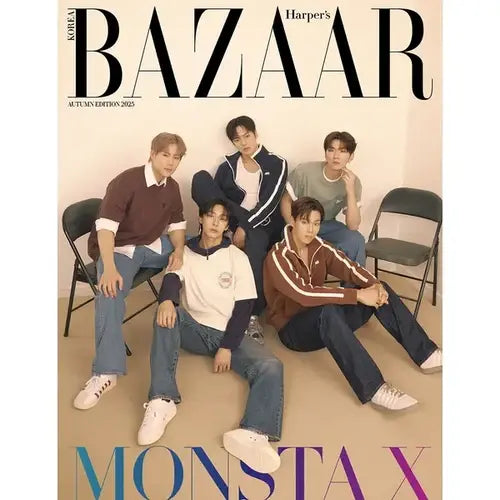 Monsta X Harper's Bazaar Autumn 2025 Magazine Cover
