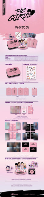 The Game OST 'THE GIRLS' by Blackpink - Limited Stella Version
