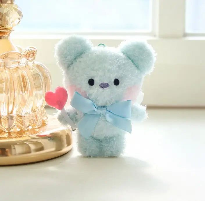 BT21 X Monopoly Collab MD - Minini Plush Keyring - Angel Version