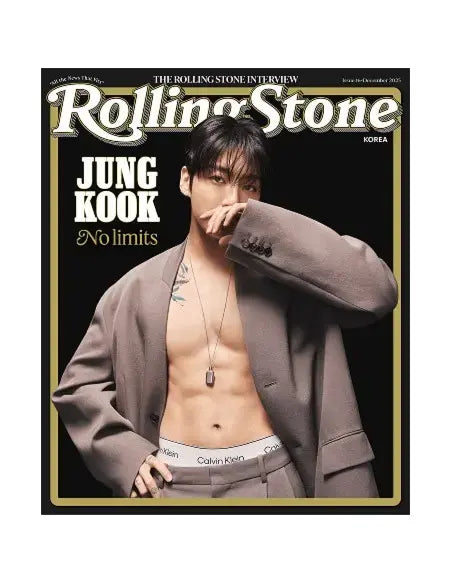 Jungkook (BTS) Rolling Stone Korea Magazine Issue 16