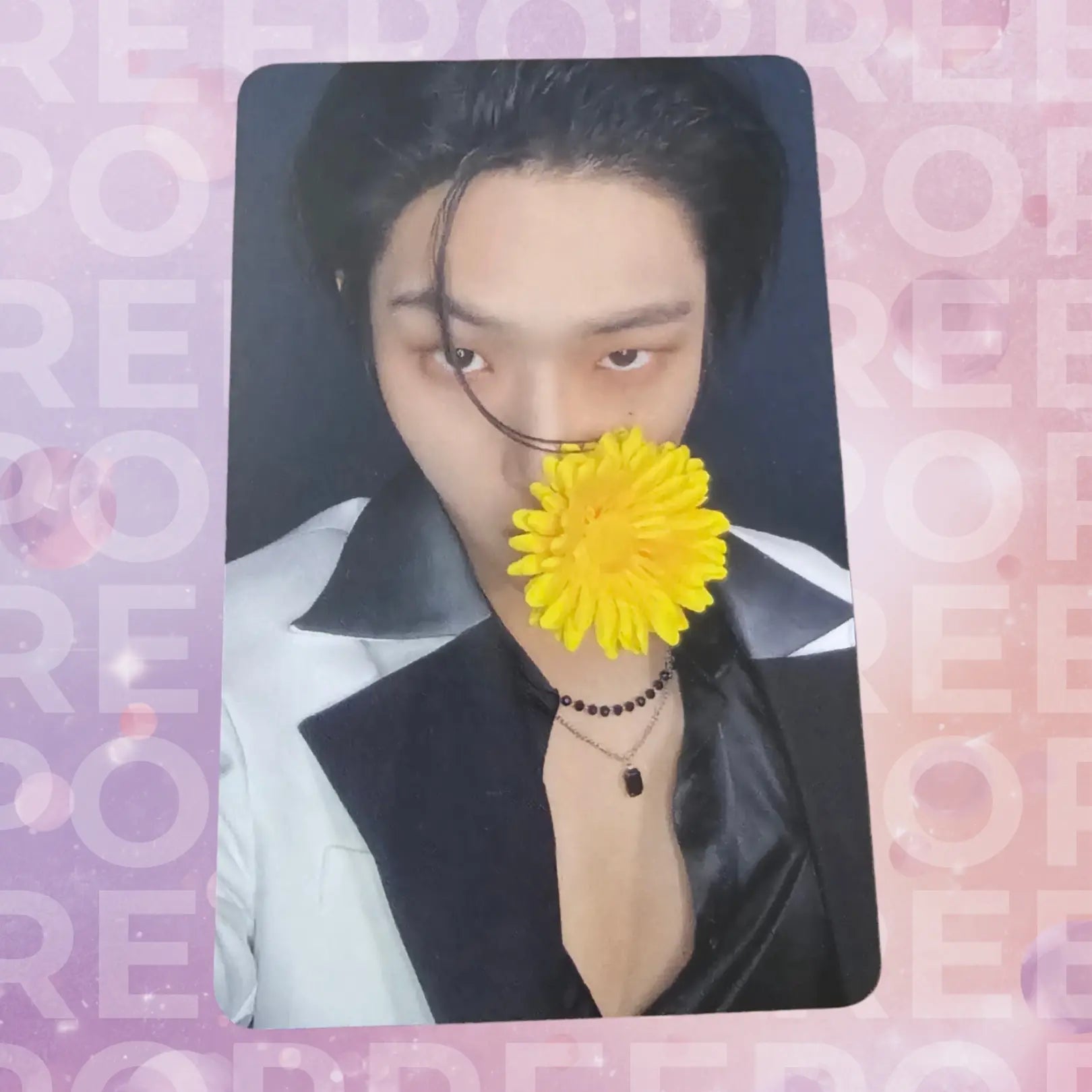 Ateez 'Golden Hour: Part. 4' Apple Music Pre-order Benefit Photocard - Mingi