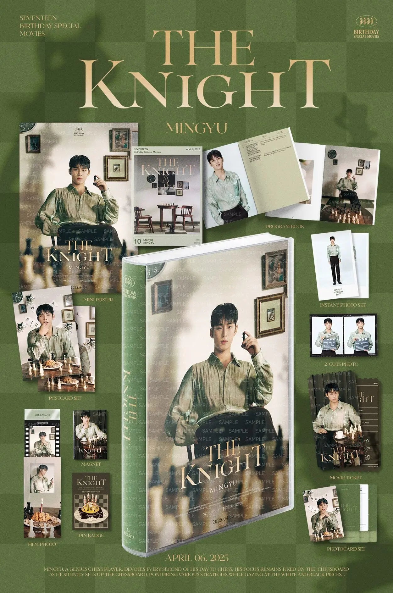 Mingyu (Seventeen) Birthday Box Ver. 4