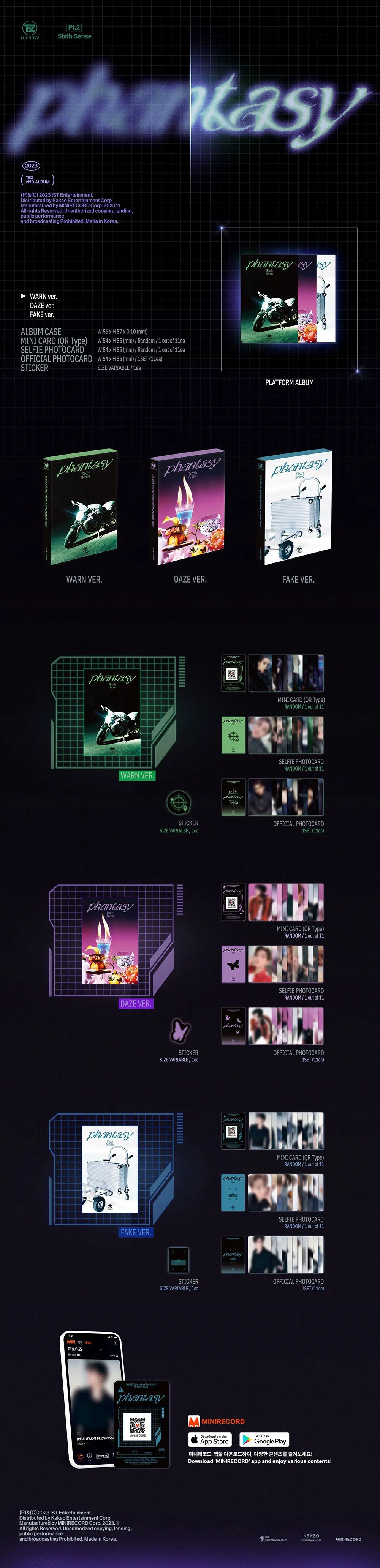 Phantasy Pt. 2 Sixth Sense by The Boyz - Platform Version