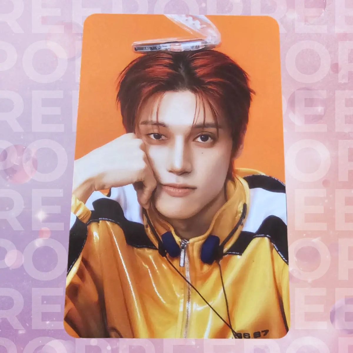 Ateez 'ANITEEZ In Color' Pop-up Store Random Trading Card - Wooyoung