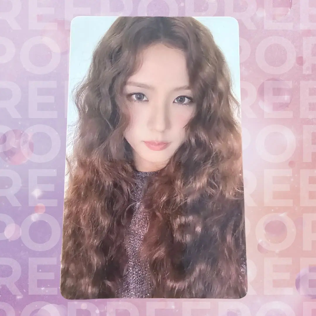 Jisoo (Blackpink) 'Amortage' Weverse Pre-order Benefit Photocard