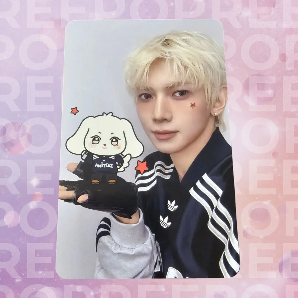Ateez 'ANITEEZ In Color' Pop-up Store Random Trading Card - Yeosang