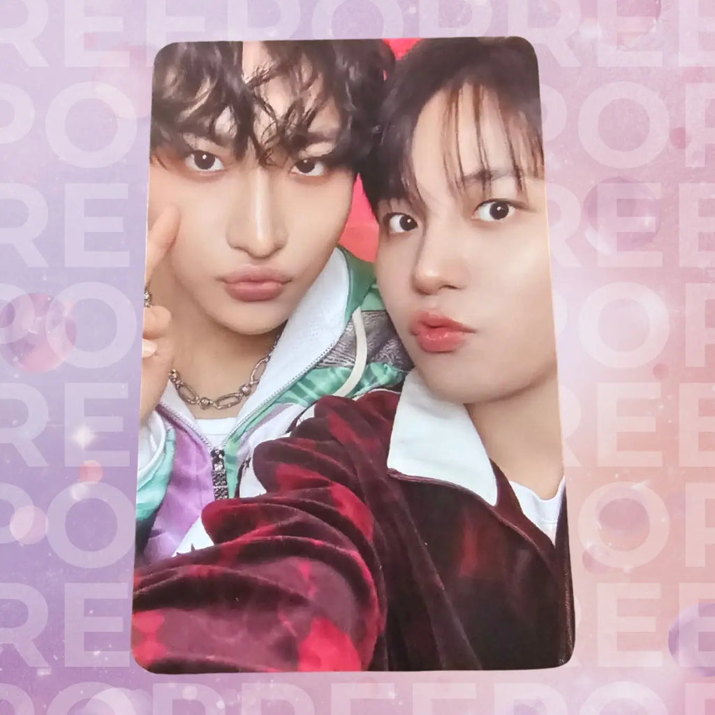 Ateez 'ANITEEZ In Color' Pop-up Store Random Trading Card - Seonghwa & Jongho