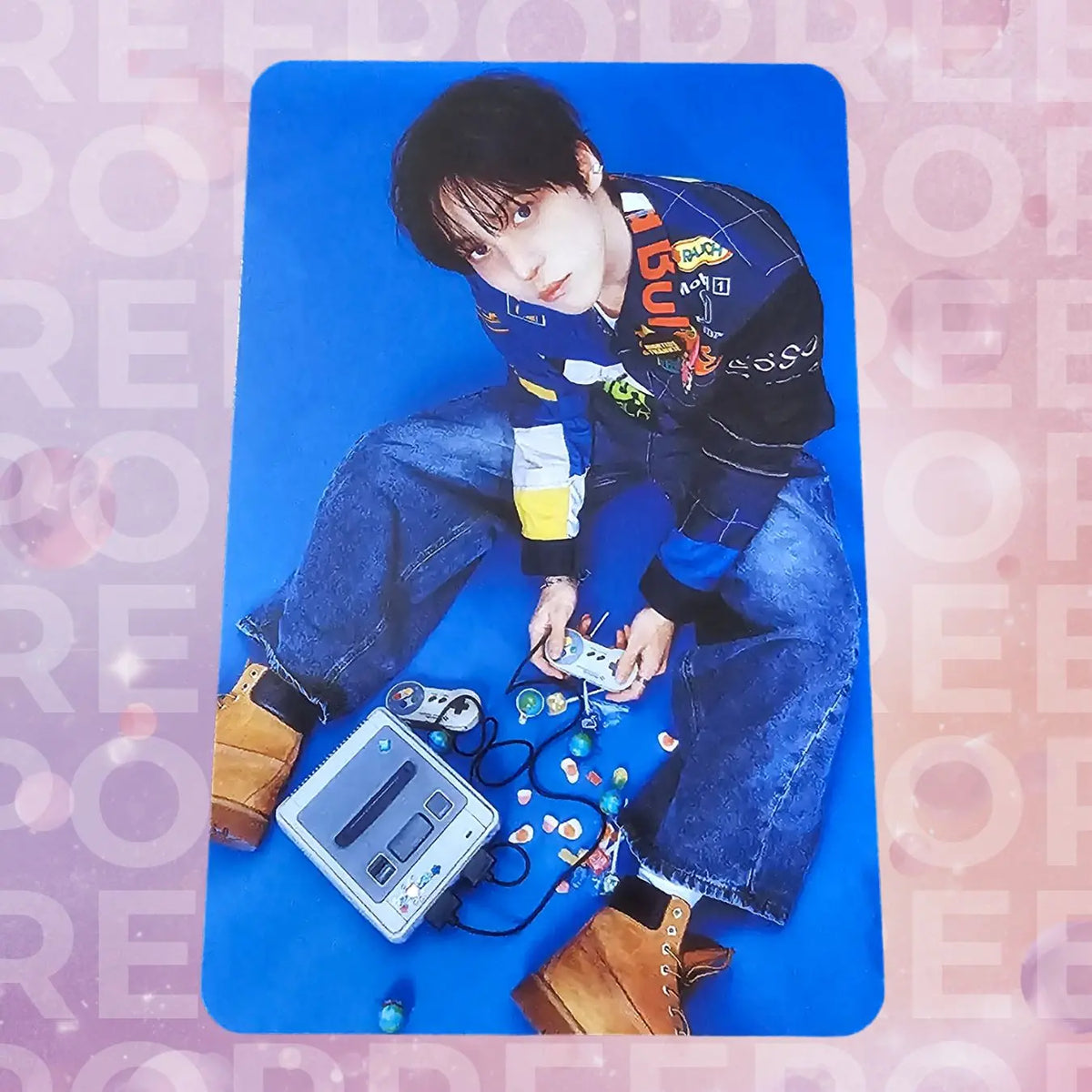 Ateez 'ANITEEZ In Color' Pop-up Store Random Trading Card - Yunho