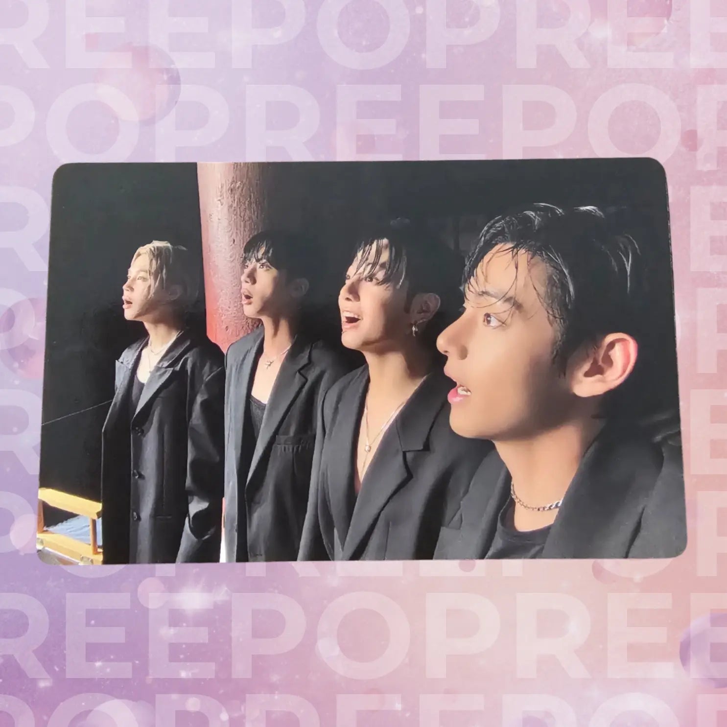 BTS 'Arirang' Weverse Early-Bird Pre-order Benefit Photocard - Vocal Unit