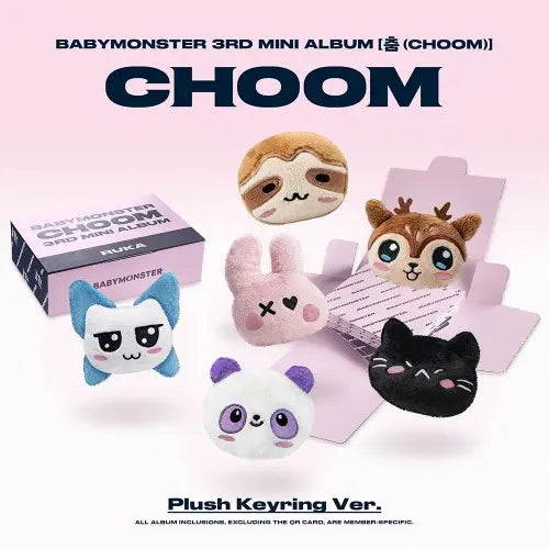 Choom by BABYMONSTER - Plush Keyring Version