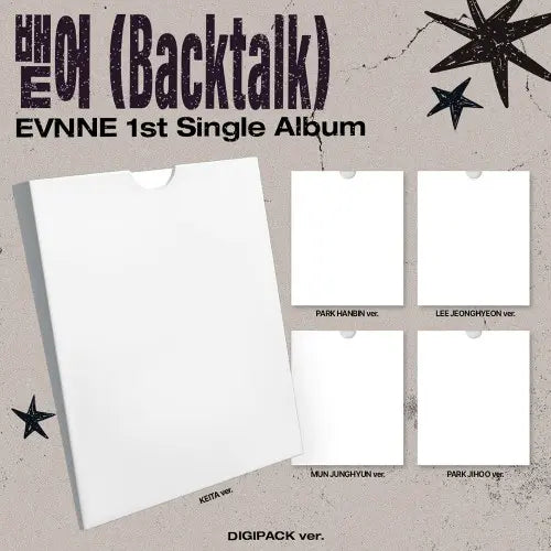 Backtalk by EVNNE - Digipack Version