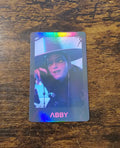 K-pop Demon Hunters Official Lightstick Pre-order Benefit Holo Photocard - Abby