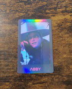 K-pop Demon Hunters Official Lightstick Pre-order Benefit Holo Photocard - Abby