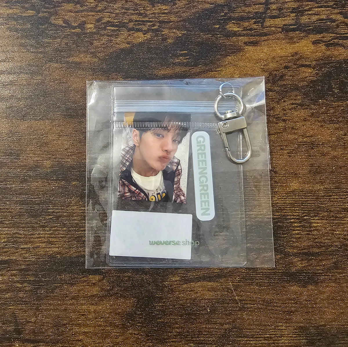 CORTIS 'Green Green' Pre-order Benefit Keychain Mini Photo SET - Keonho