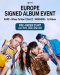 *Signed Album & Lucky Draw Event* Where To Now (Part.2): NOWHERE by KARD