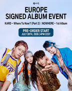 *Signed Album & Lucky Draw Event* Where To Now (Part.2): NOWHERE by KARD