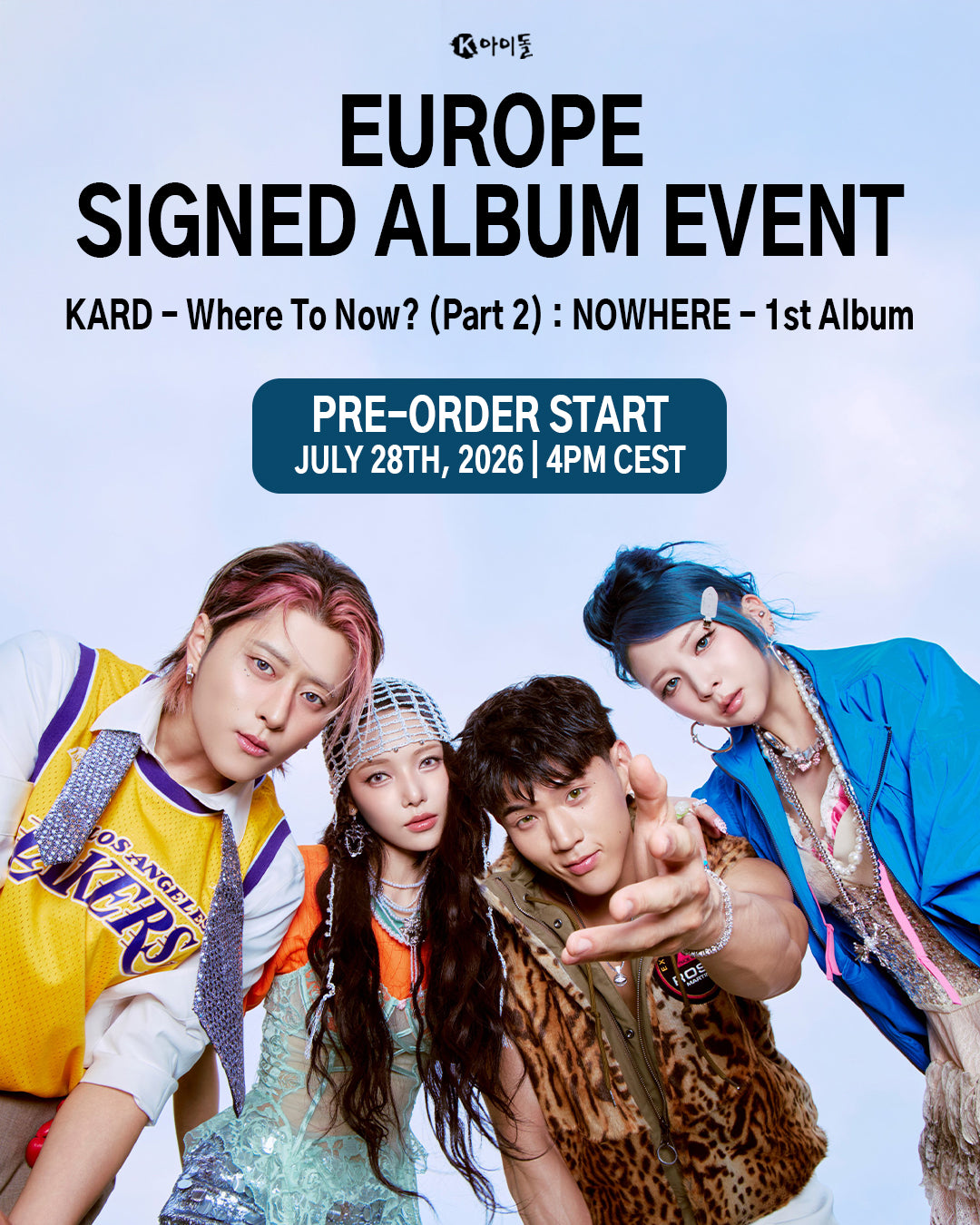 *Signed Album & Lucky Draw Event* Where To Now (Part.2): NOWHERE by KARD