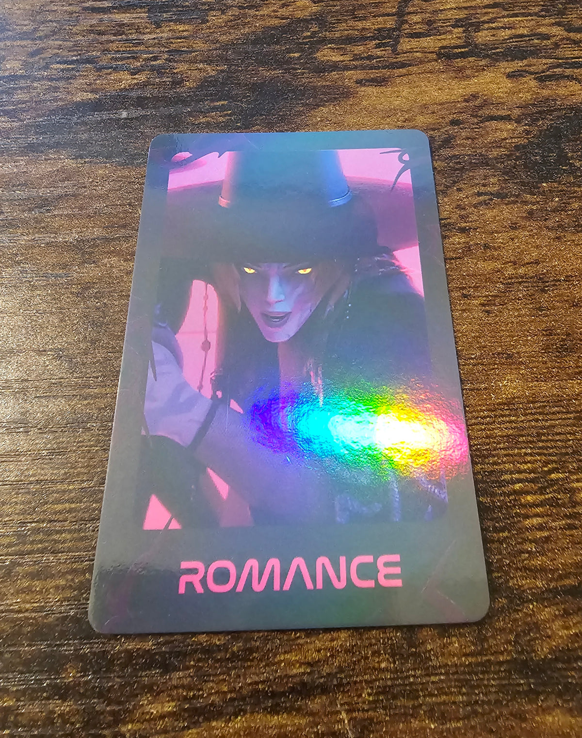 K-pop Demon Hunters Official Lightstick Pre-order Benefit Holo Photocard - Romance