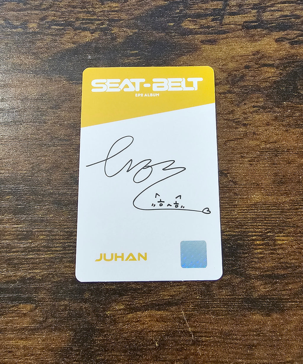 Blitzers 'Seat-Belt' Album Photocard - Juhan