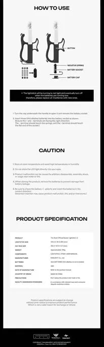 The Rose Official Lightstick Ver. 2 'ROSTAR'