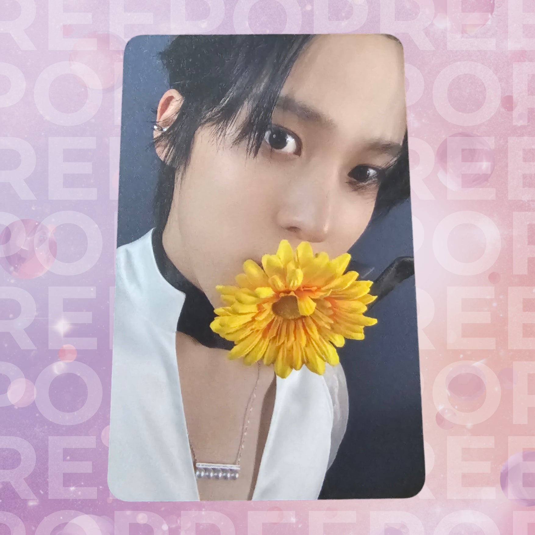 Ateez 'Golden Hour: Part. 4' Apple Music Pre-order Benefit Photocard - Yunho