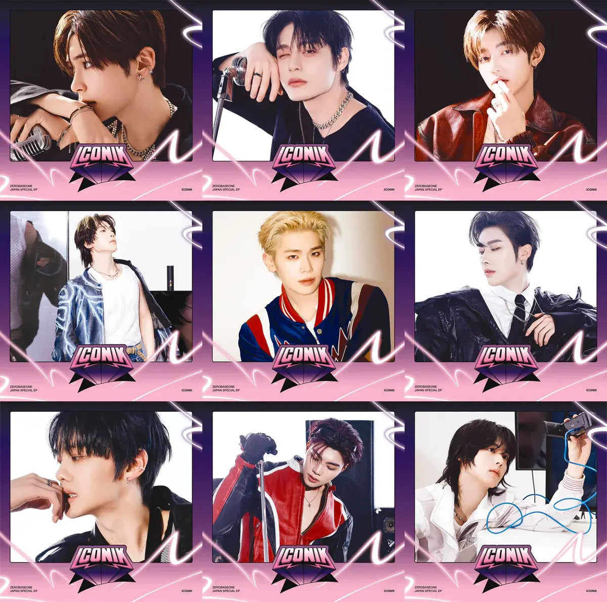 ICONIK Japan Special EP by ZEROBASEONE - Solo Editions